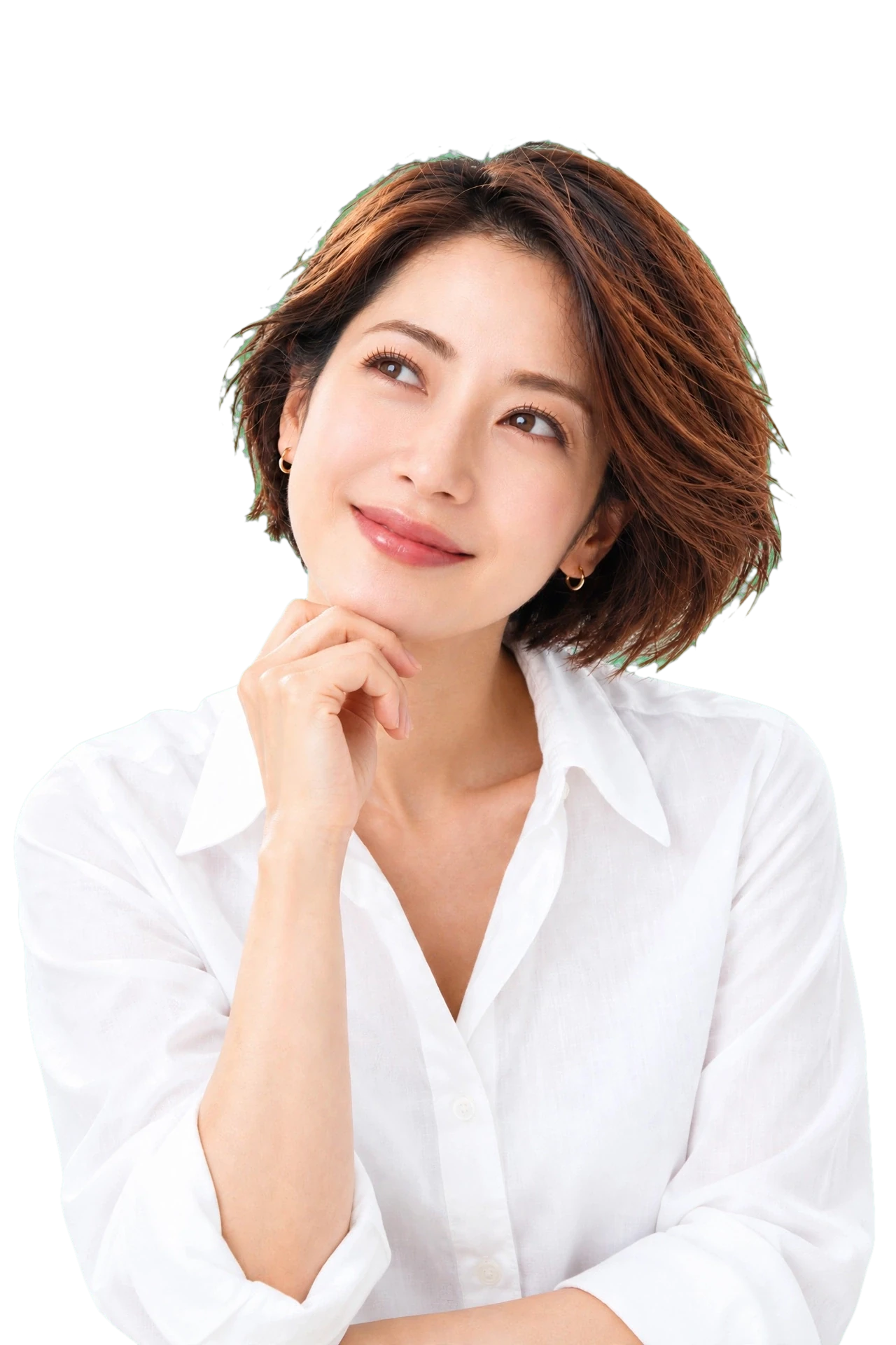 自分の想いをどう伝えるか考える人物のイメージ