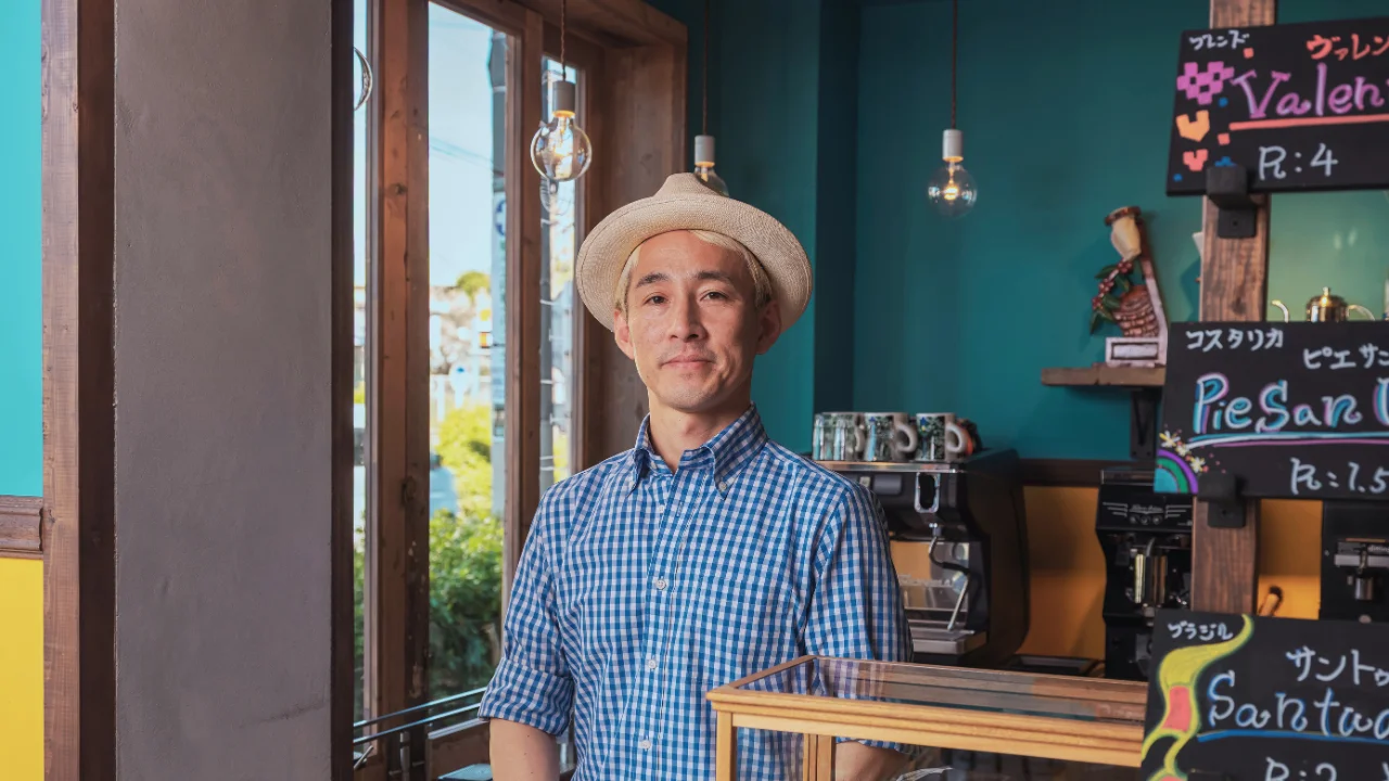 焙煎士 栢沼良行さん