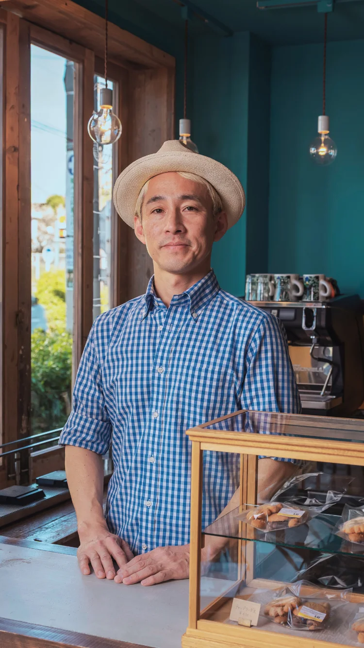 焙煎士 栢沼良行さん